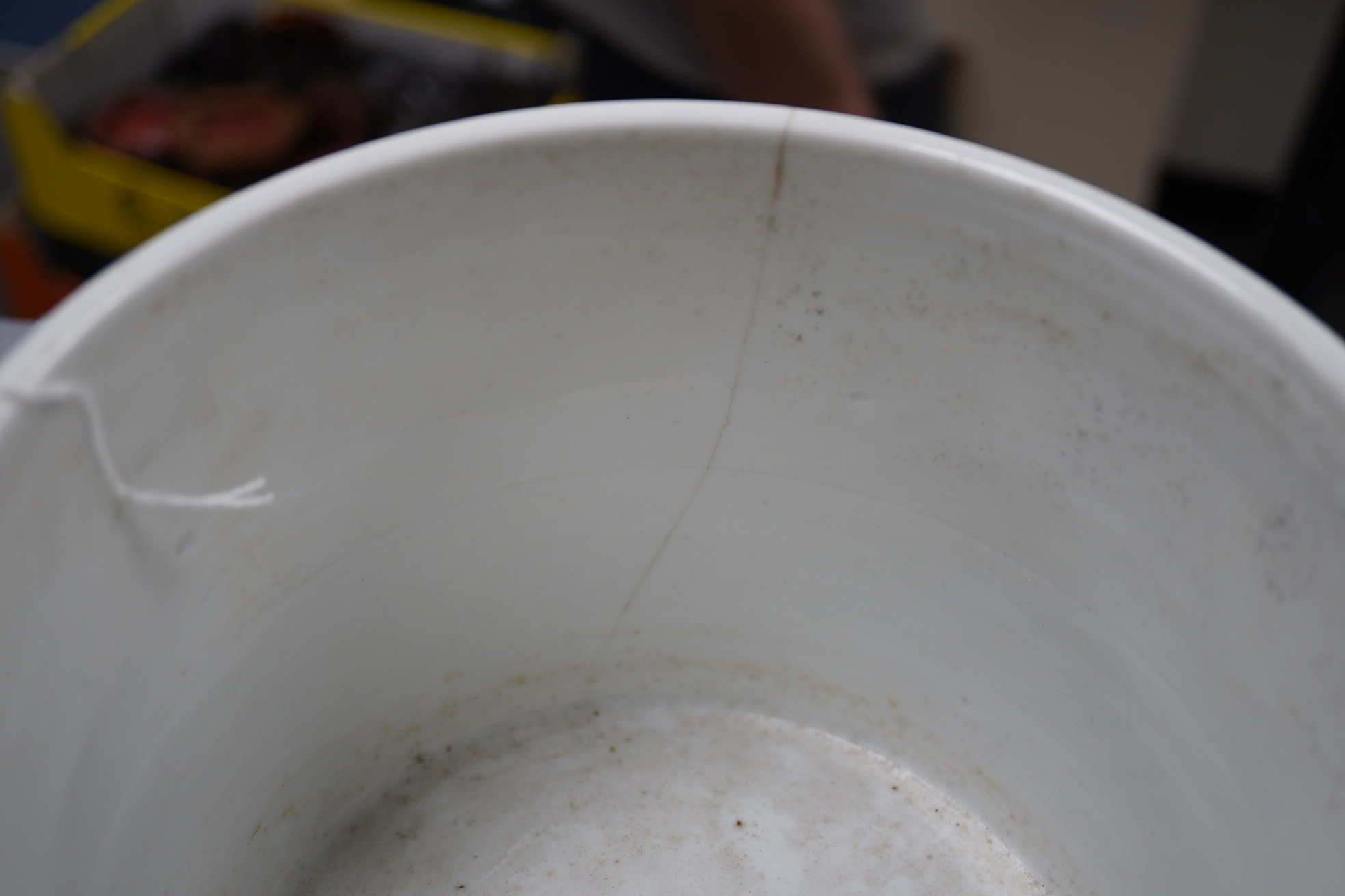 An unusual Chinese famille rose ‘fishermen’ brushpot, bitong, Yongzheng period (1723-35)
